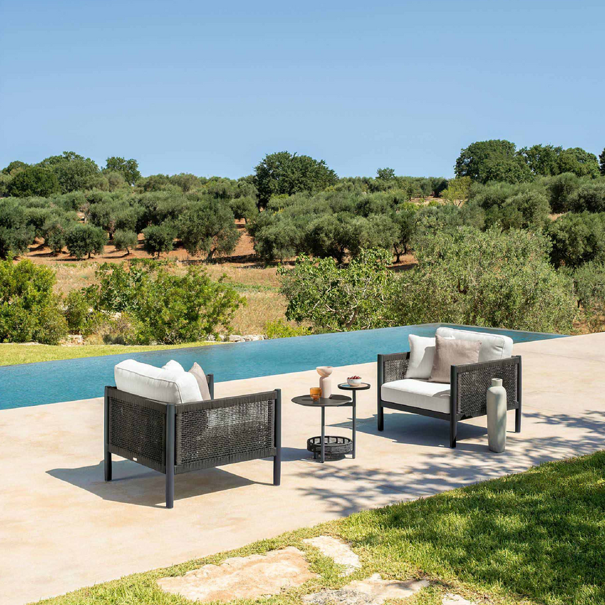 Weave Outdoor Living Armchair | Talenti Dolcevita | Italianfurniture.com