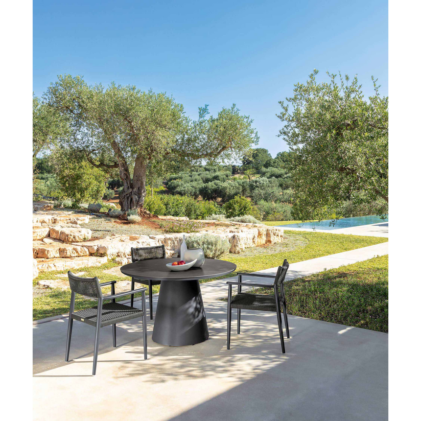 Weave Back Outdoor Dining Chair | Talenti Dolcevita | Italianfurniture.com