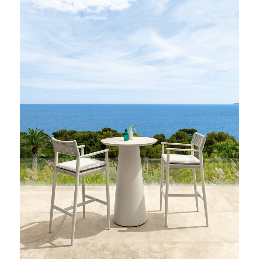 Weave Back Outdoor Bar Stool | Talenti Dolcevita | Italianfurniture
.com