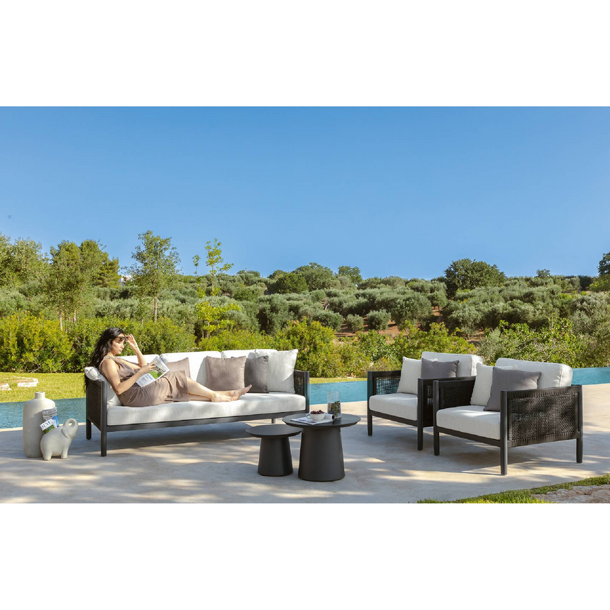 Conical Base Outdoor Coffee Table | Talenti Dolcevita | Italianfurniture.com