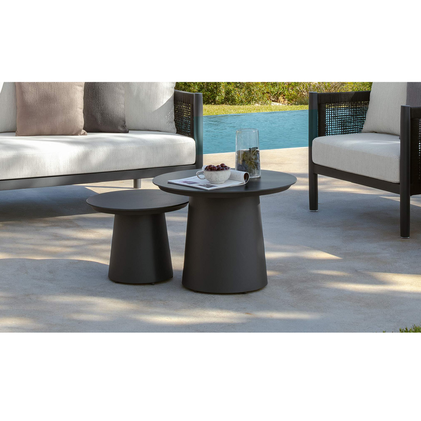 Conical Base Outdoor Coffee Table | Talenti Dolcevita | Italianfurniture.com