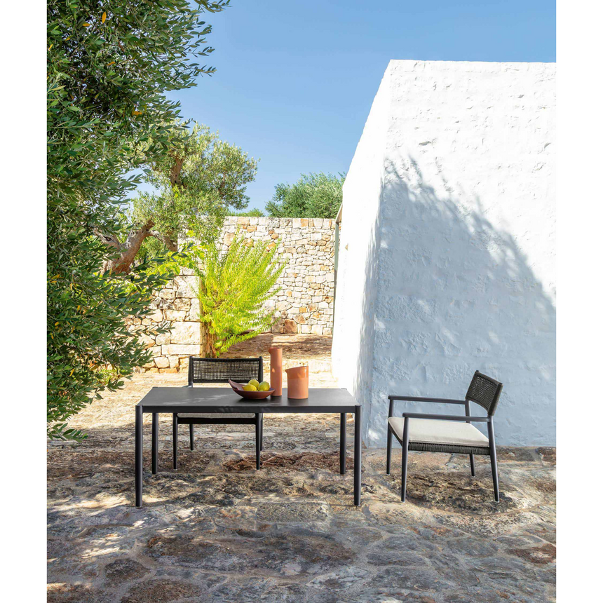 Aluminum Outdoor Extendable Dining Table | Talenti Dolcevita | Italianfurniture.com