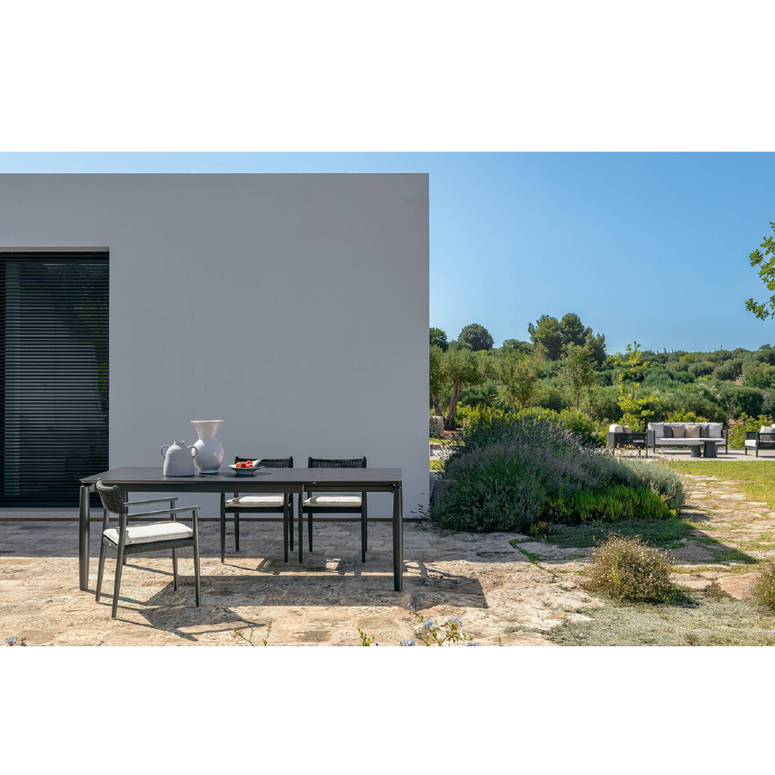 Aluminum Outdoor Extendable Dining Table | Talenti Dolcevita | Italianfurniture.com