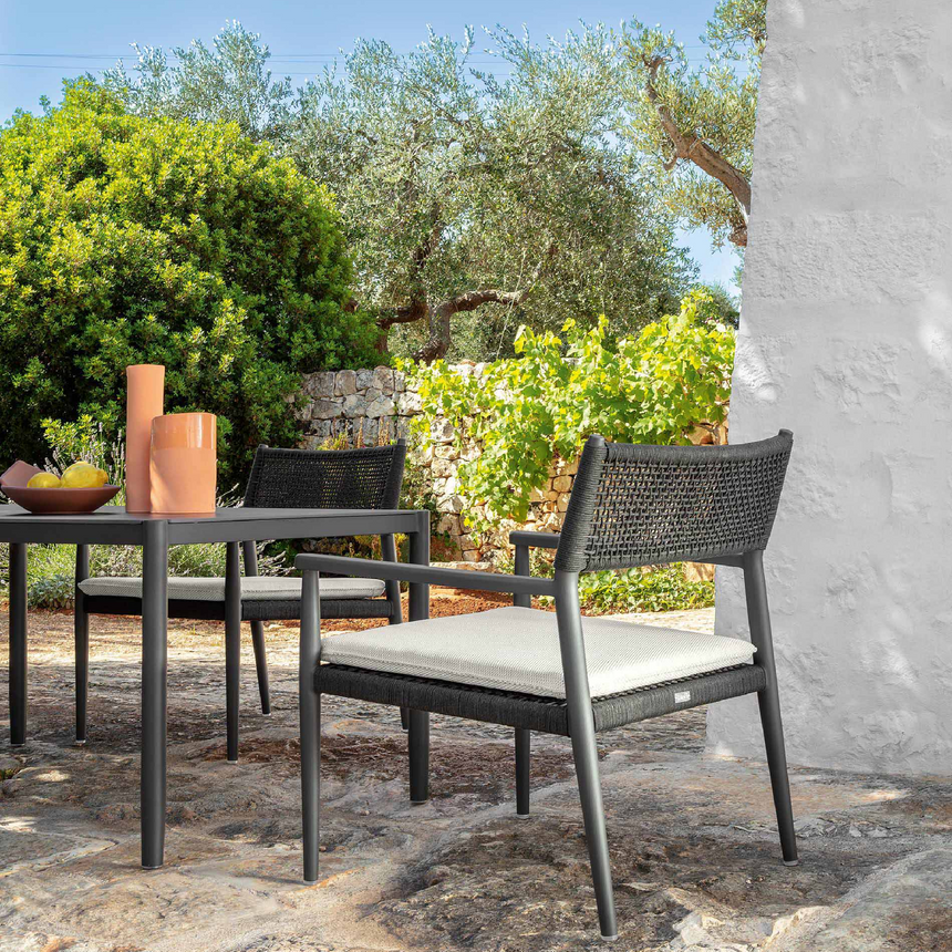 Aluminum Outdoor Extendable Dining Table | Talenti Dolcevita | Italianfurniture.com