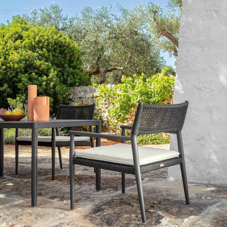 Contemporary Aluminum Outdoor Dining Table | Talenti Dolcevita | Italianfurniture.com