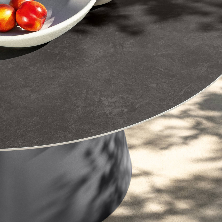 Conical Base Outdoor Dining Table | Talenti Dolcevita | Italianfurniture.com