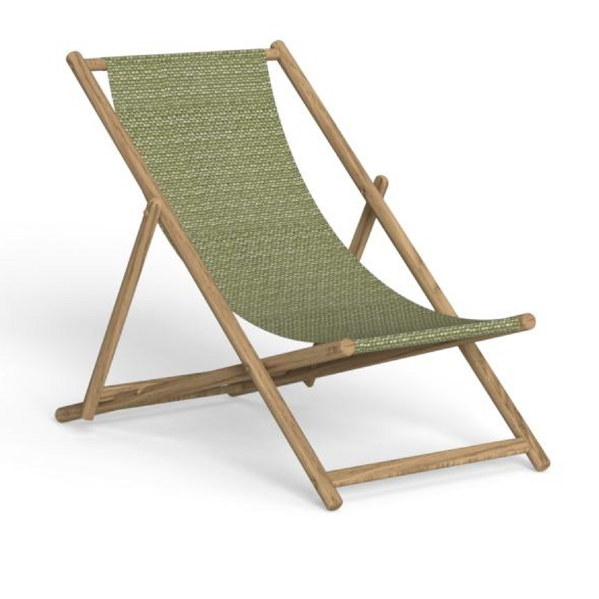 Teak Framed Deck Chair | Talenti Dolcevita | Italianfurniture.com