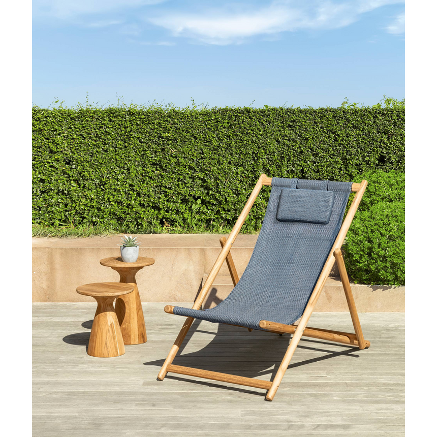 Teak Framed Deck Chair | Talenti Dolcevita | Italianfurniture.com