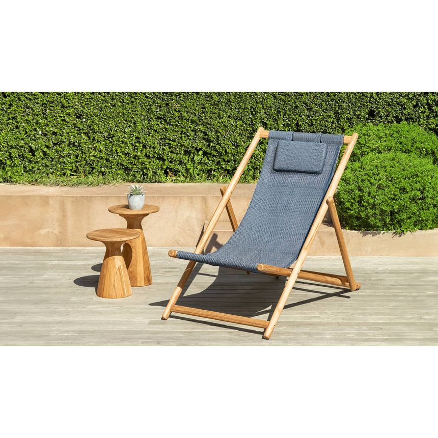Teak Framed Deck Chair | Talenti Dolcevita