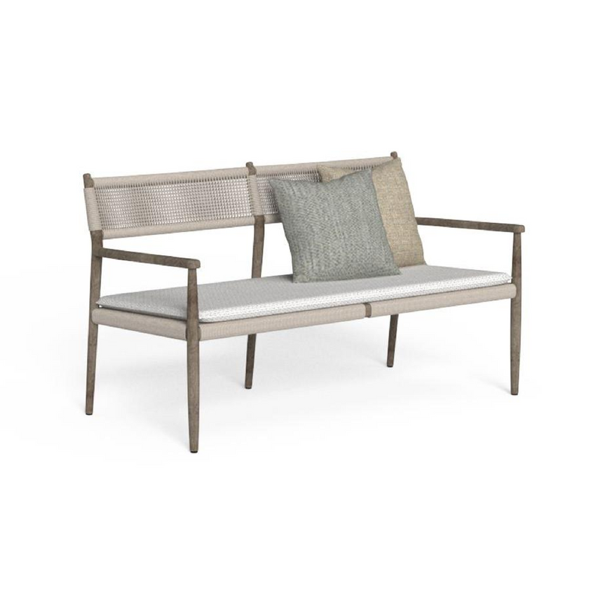 Weave Rope Outdoor Loveseat | Talenti Dolcevita | Italianfurniture.com