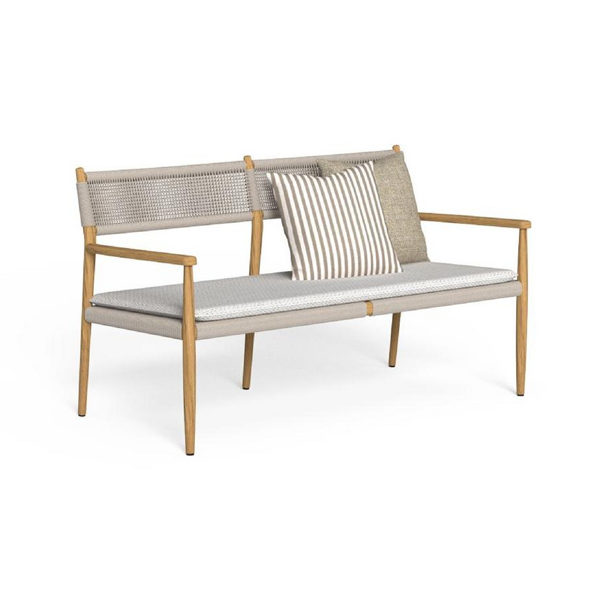 Weave Rope Outdoor Loveseat | Talenti Dolcevita | Italianfurniture.com