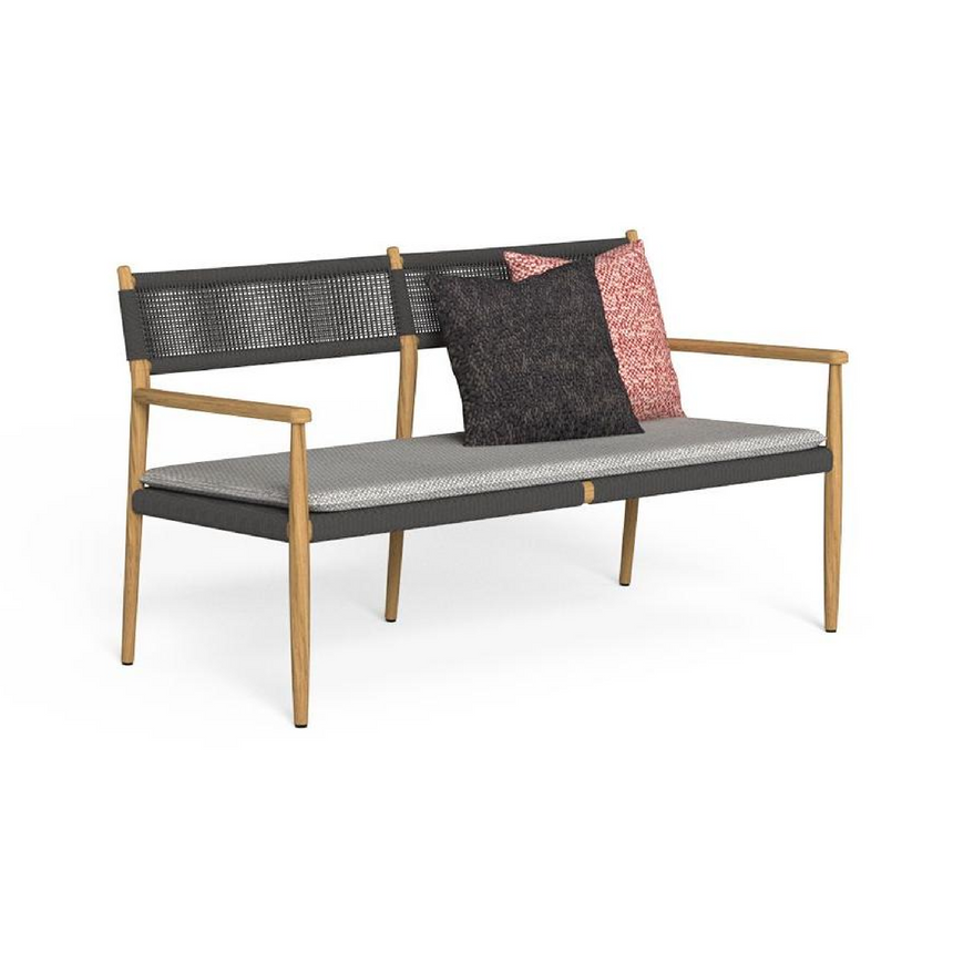 Weave Rope Outdoor Loveseat | Talenti Dolcevita | Italianfurniture.com