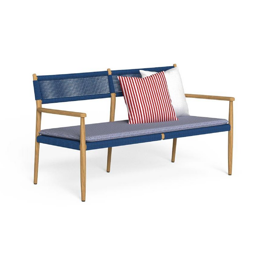 Weave Rope Outdoor Loveseat | Talenti Dolcevita | Italianfurniture.com