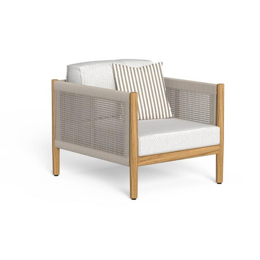 Weave Rope Outdoor Living Armchair | Talenti Dolcevita | Italianfurniture.com