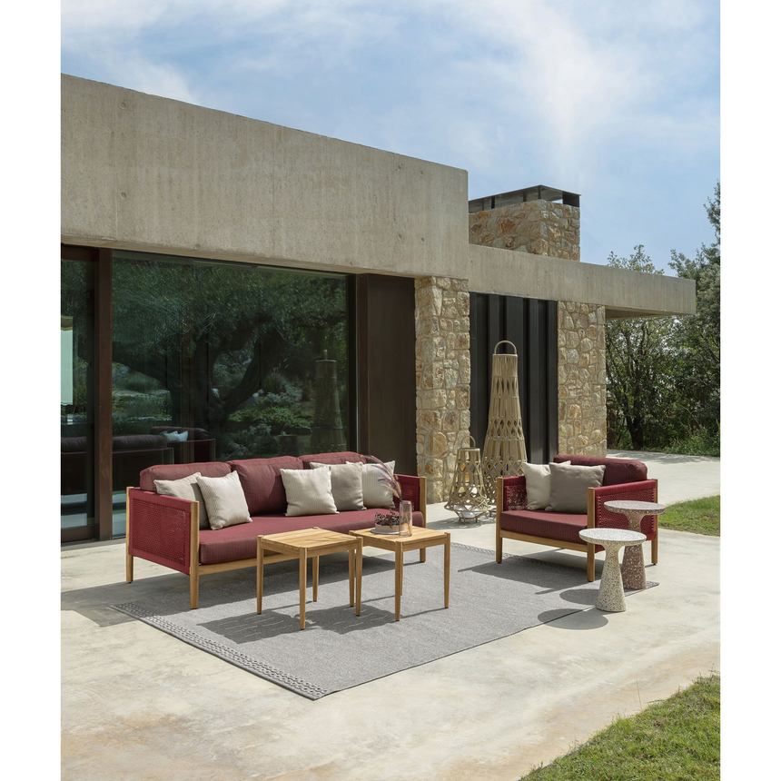 Weave Rope Outdoor Living Armchair | Talenti Dolcevita | Italianfurniture.com