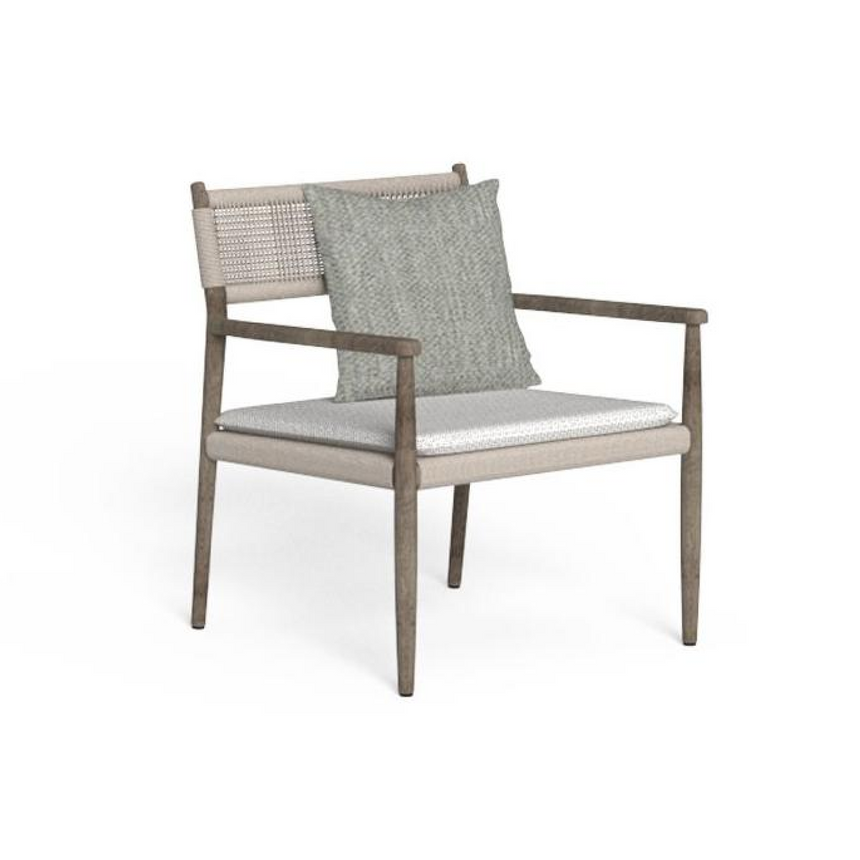 Weave Rope Outdoor Lounge Armchair | Talenti Dolcevita | Italianfurniture.com