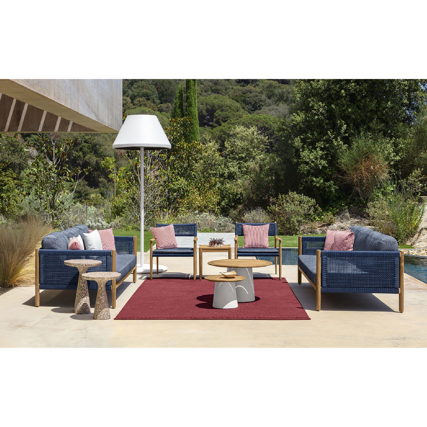 Weave Rope Outdoor Lounge Armchair | Talenti Dolcevita | Italianfurniture.com
