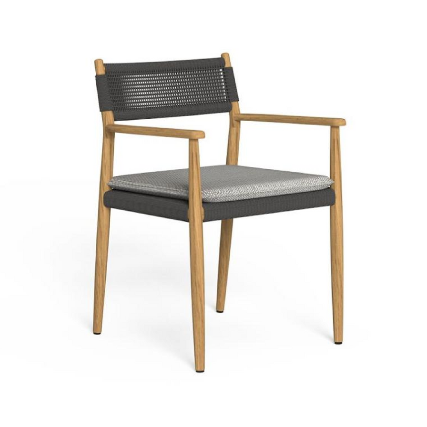 Weave Rope Outdoor Dining Armchair | Talenti Dolcevita | Italianfurniture.com