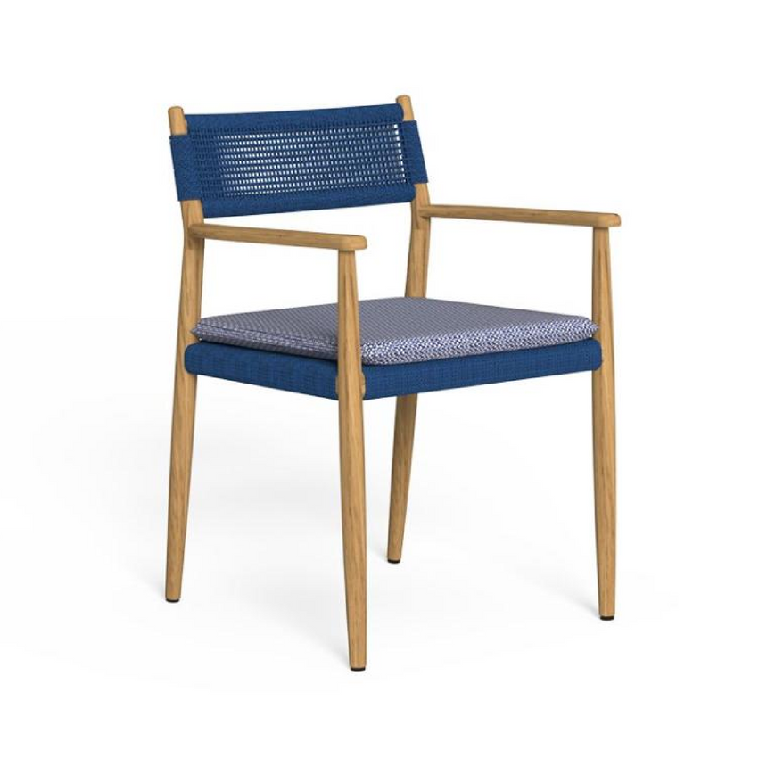 Weave Rope Outdoor Dining Armchair | Talenti Dolcevita | Italianfurniture.com