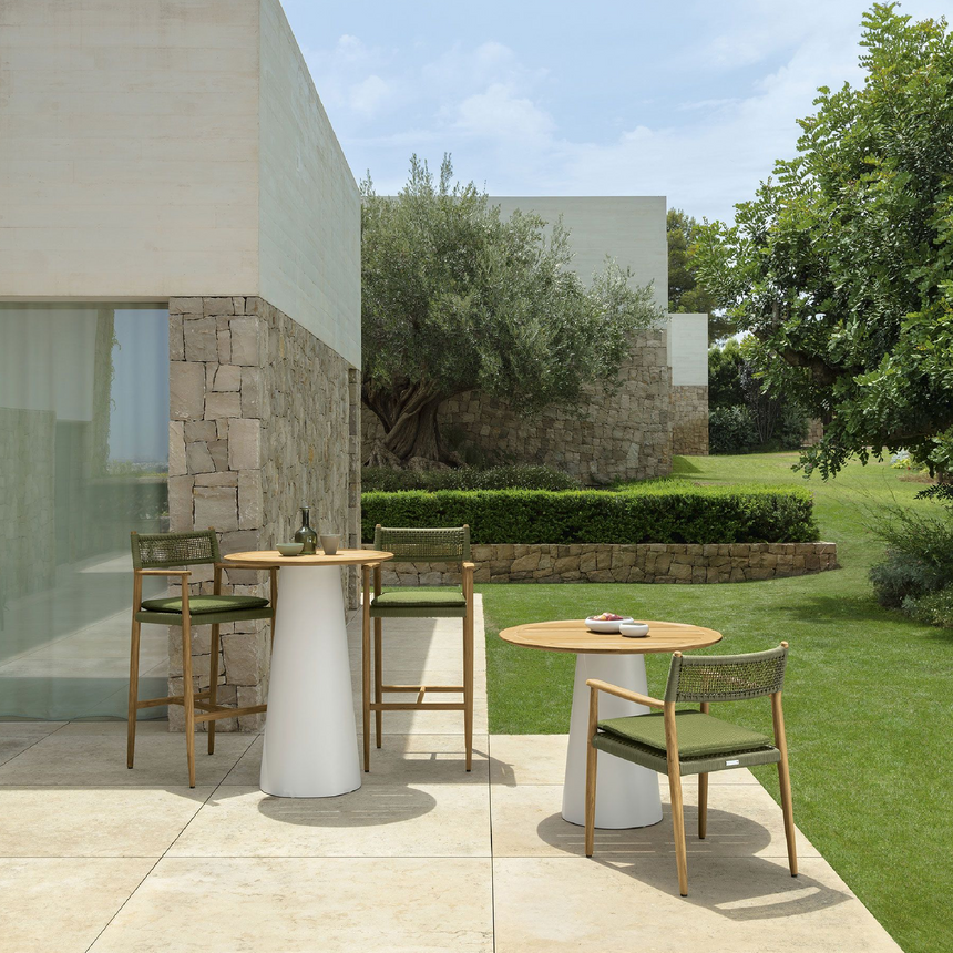 Weave Rope Outdoor Dining Armchair | Talenti Dolcevita | Italianfurniture.com