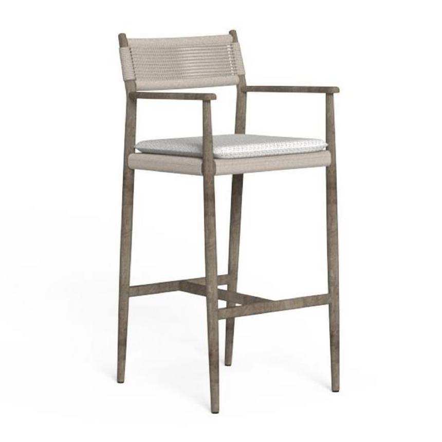 Weave Rope Outdoor Bar Stool | Talenti Dolcevita | Italianfurniture.com