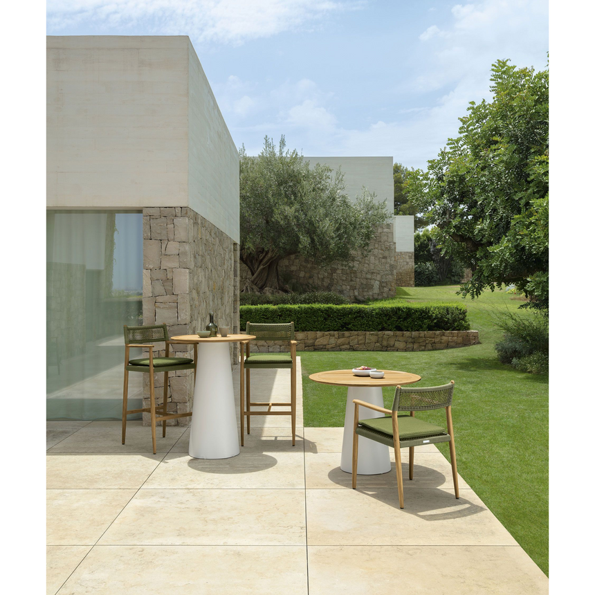 Weave Rope Outdoor Bar Stool | Talenti Dolcevita | Italianfurniture.com