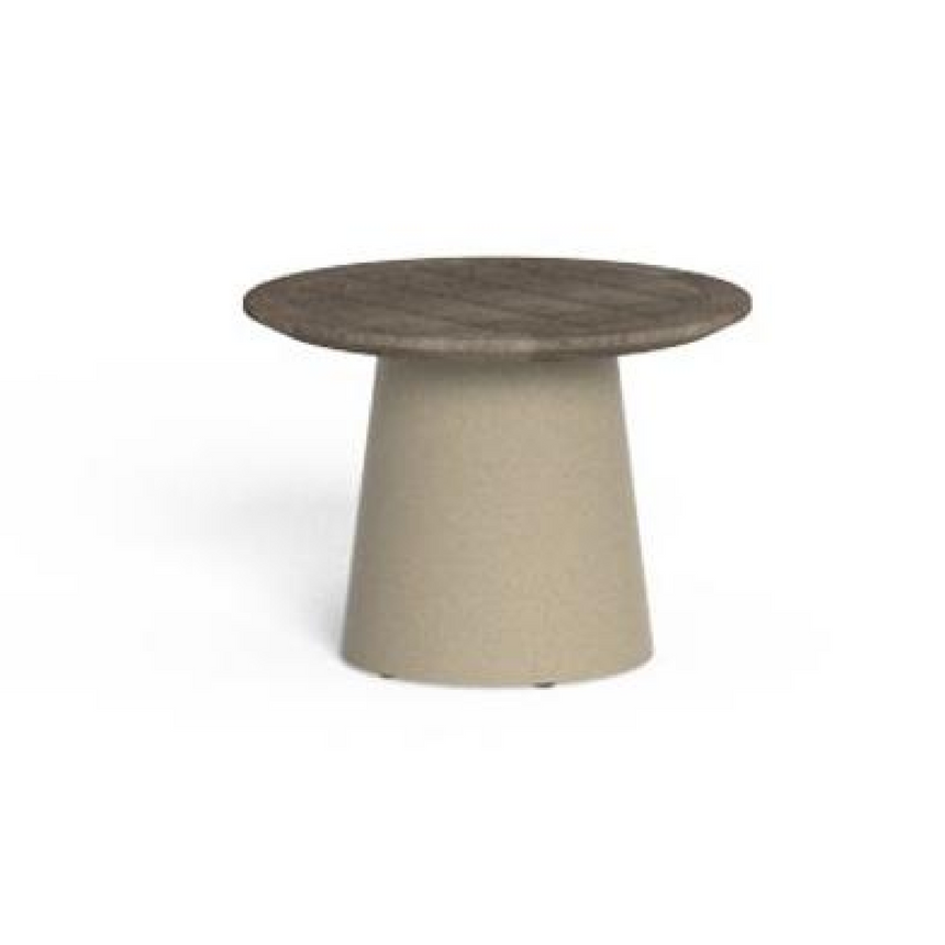Round Teak Outdoor Coffee Table | Talenti Dolcevita | Italianfurniture.com