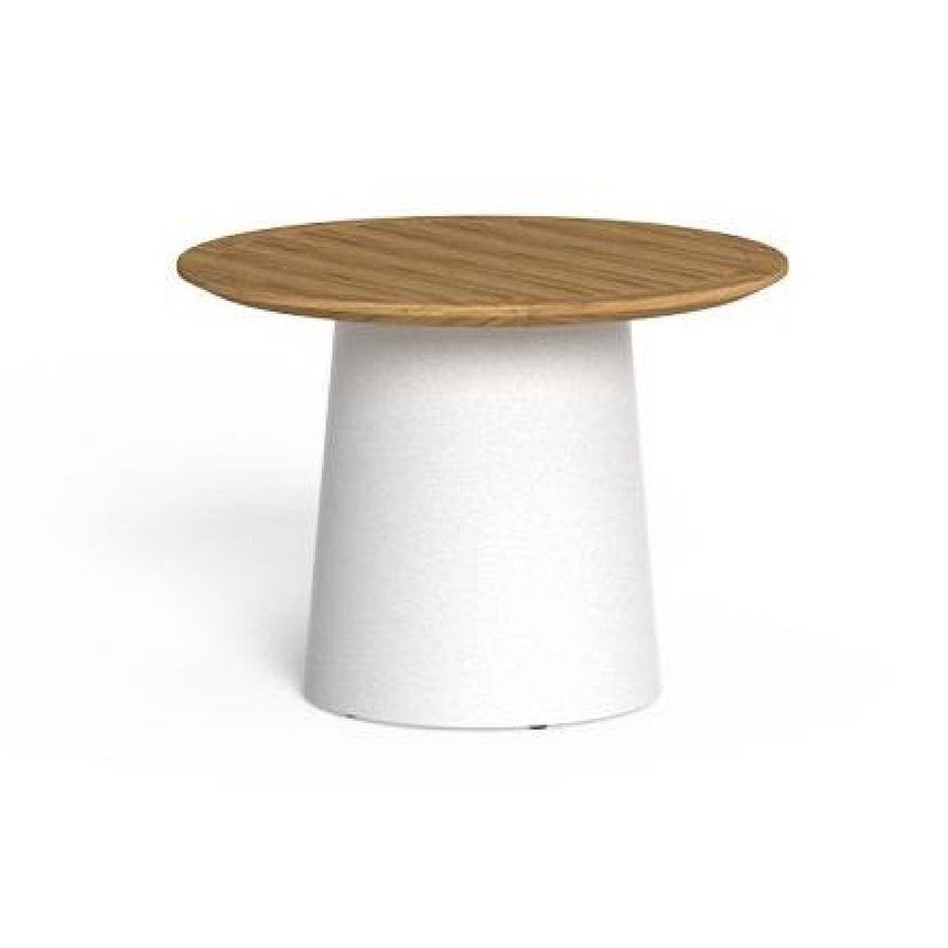 Round Teak Outdoor Coffee Table | Talenti Dolcevita | Italianfurniture.com