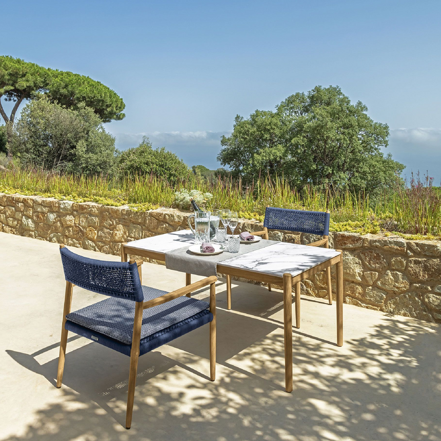 Teak Outdoor Dining Table | Talenti Dolcevita | Italianfurniture.com
