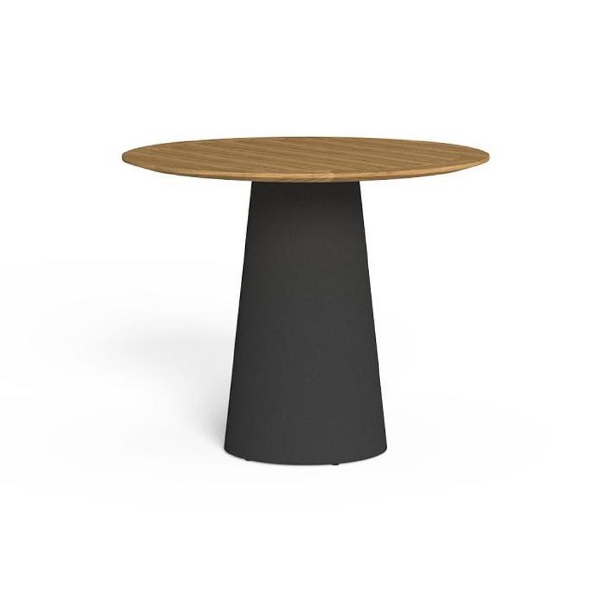 Round Teak Outdoor Dining Table | Talenti Dolcevita | Italianfurniture.com