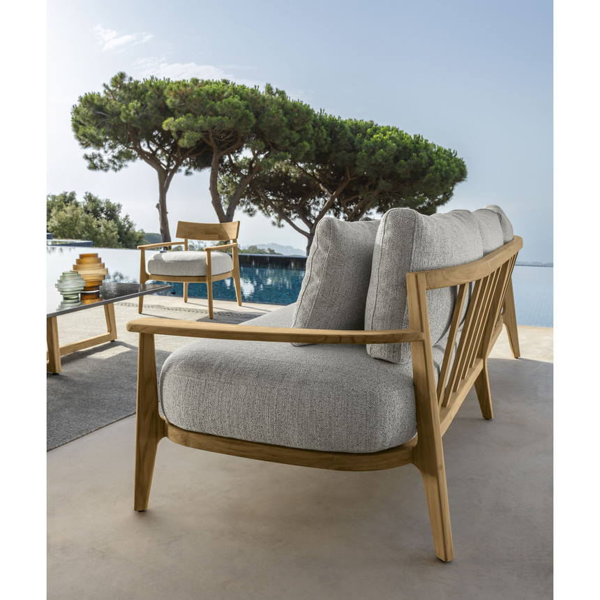 Wooden Framed Outdoor Sofa | Talenti Ever | Italianfurniture.com