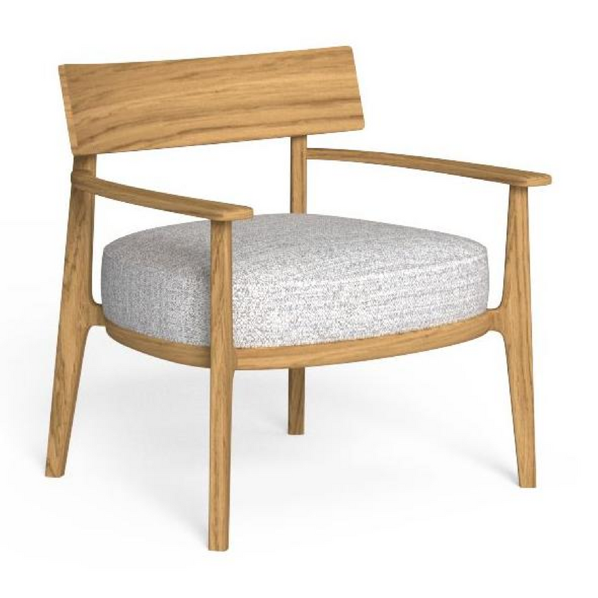 Wooden Padded Outdoor Living Chair | Talenti Ever | Italianfurniture.com