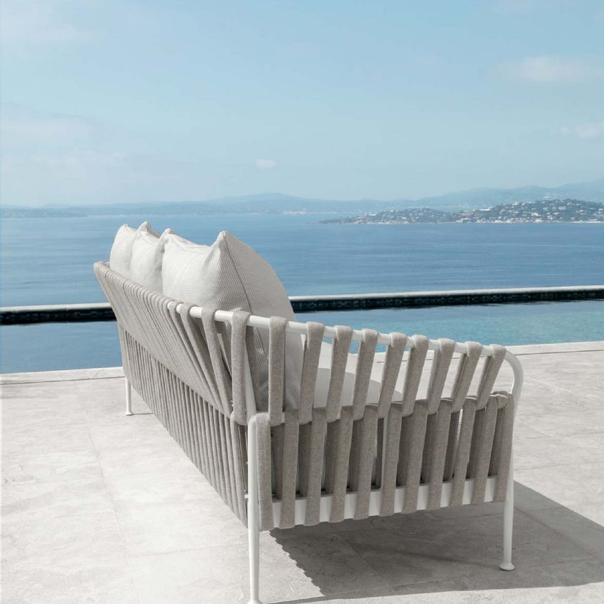 Outdoor Padded Rope Sofa | Talenti Frame | Italianfurniture.com