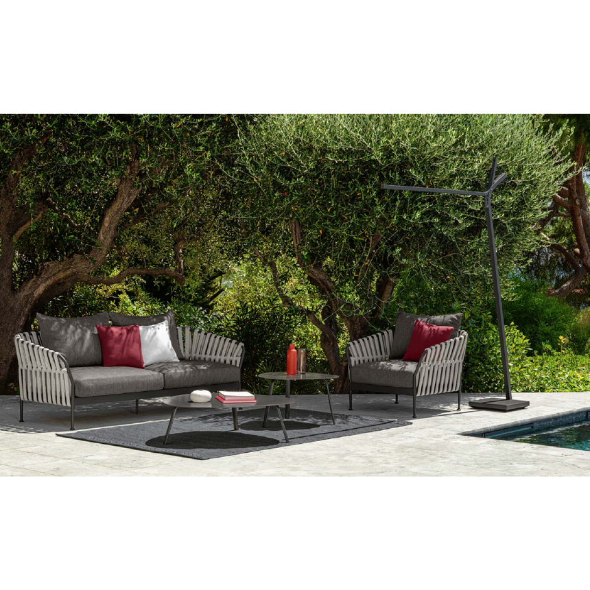 Outdoor Padded Rope Sofa | Talenti Frame | Italianfurniture.com