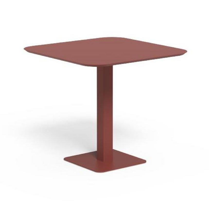 Outdoor Square Pedestal Folding Table | Italianfurniture.com