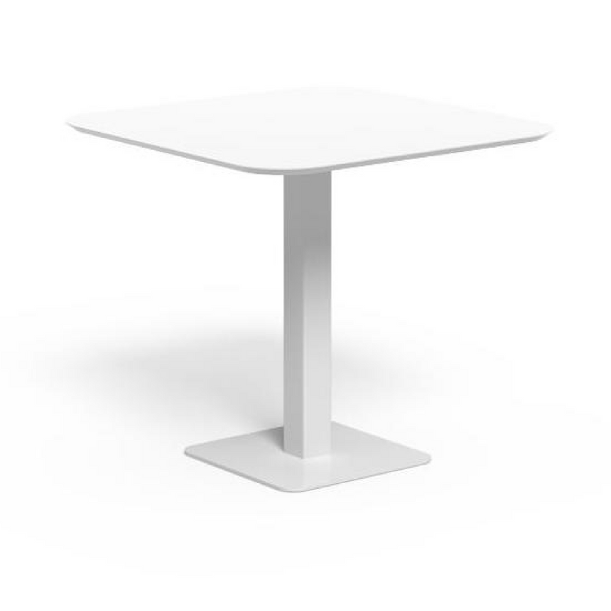 Outdoor Square Pedestal Folding Table | Italianfurniture.com