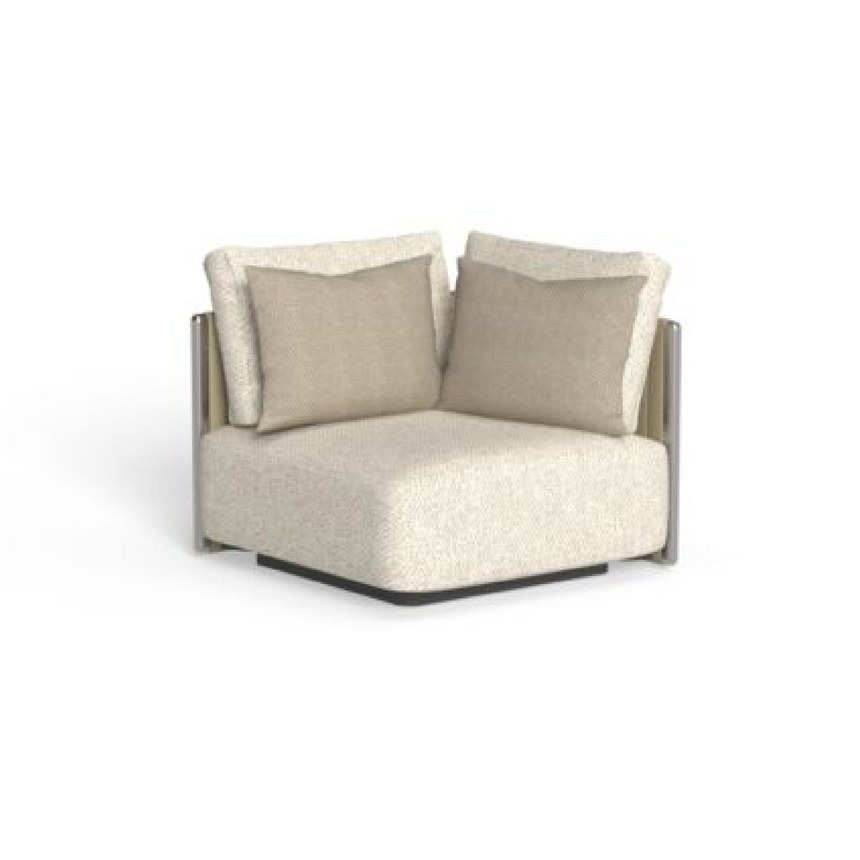 Padded Straps Outdoor Modular Sofa | Talenti George | Italianfurniture.com