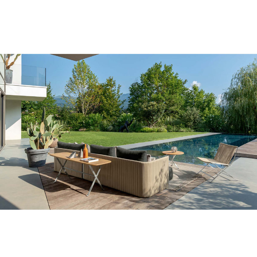 Steel-Framed Outdoor Console Table | Talenti George | Italianfurniture.com