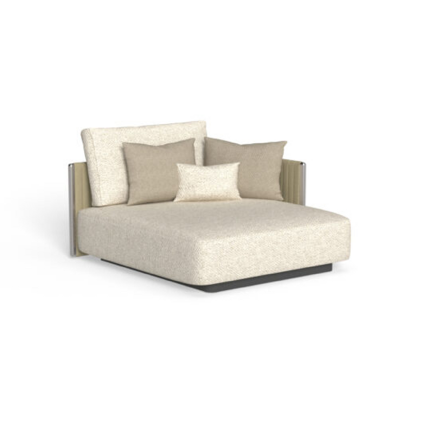 Padded Straps Outdoor Modular Sofa | Talenti George | Italianfurniture.com