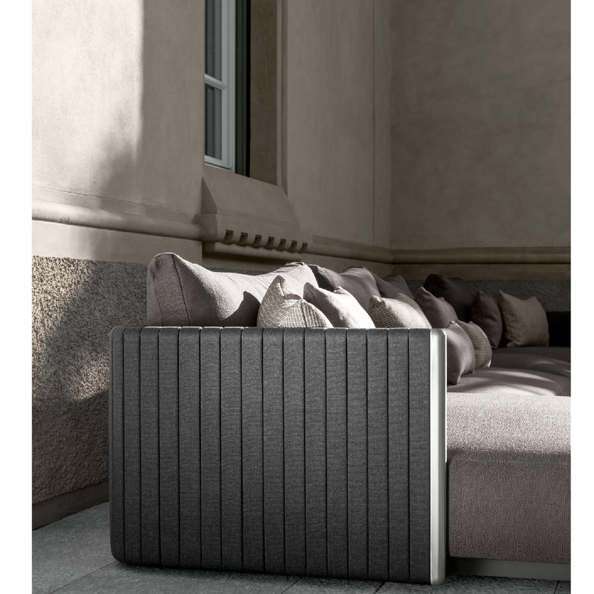 Padded Straps Outdoor Modular Sofa | Talenti George | Italianfurniture.com