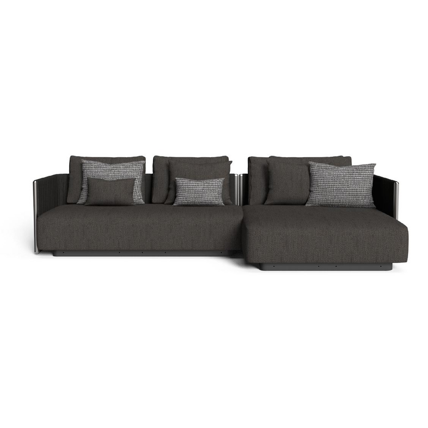 Padded Straps Outdoor Modular Sofa | Talenti George | Italianfurniture.com