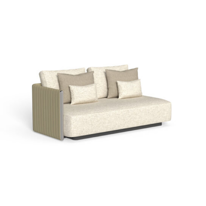 Padded Straps Outdoor Modular Sofa | Talenti George | Italianfurniture.com