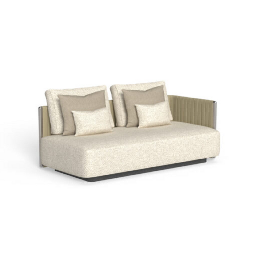 Padded Straps Outdoor Modular Sofa | Talenti George | Italianfurniture.com
