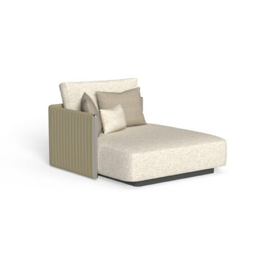 Padded Straps Outdoor Modular Sofa | Talenti George | Italianfurniture.com
