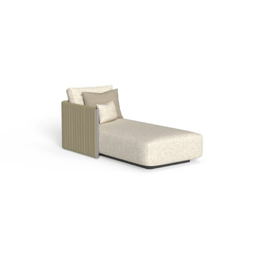Padded Straps Outdoor Modular Sofa | Talenti George | Italianfurniture.com