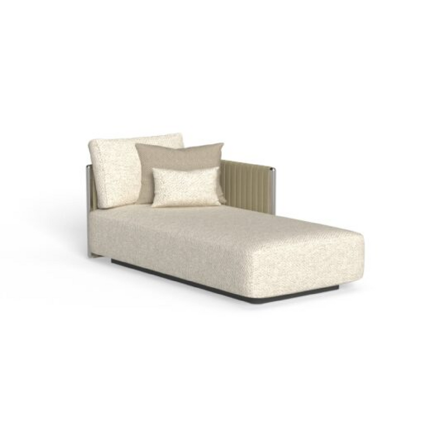 Padded Straps Outdoor Modular Sofa | Talenti George | Italianfurniture.com