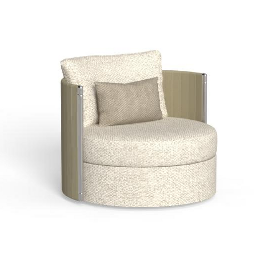 Padded Straps Outdoor Living Armchair | Talenti George | Italianfurniture.com