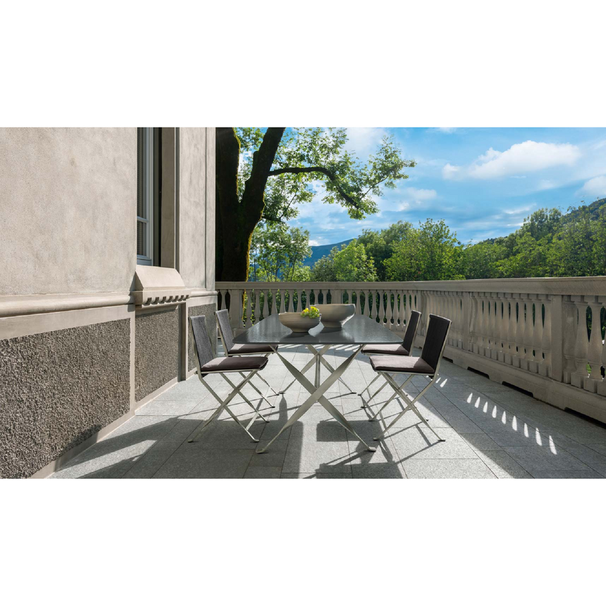 Foldable Outdoor Lounge Armchair | Talenti George | Italianfurniture.com