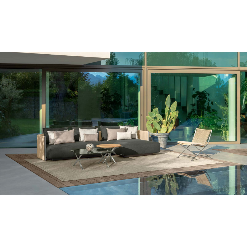 Foldable Outdoor Lounge Armchair | Talenti George | Italianfurniture.com