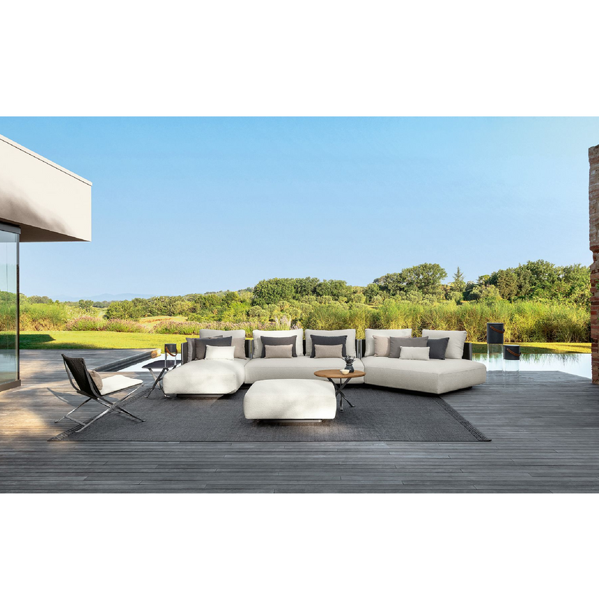 Padded Outdoor Ottoman | Talenti George | Italianfurniture.com